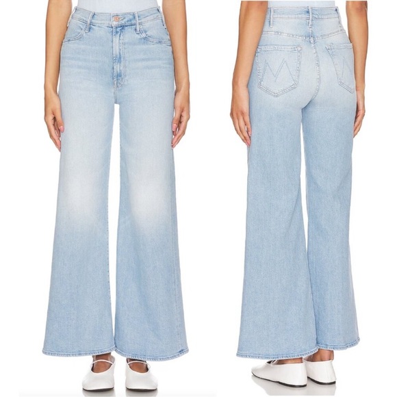 MOTHER Denim - MOTHER The Hustler Roller Flood Jeans Size 30